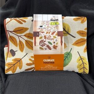 Kohl's Fall Leaf Table Runner - Orange, Yellow, Brown